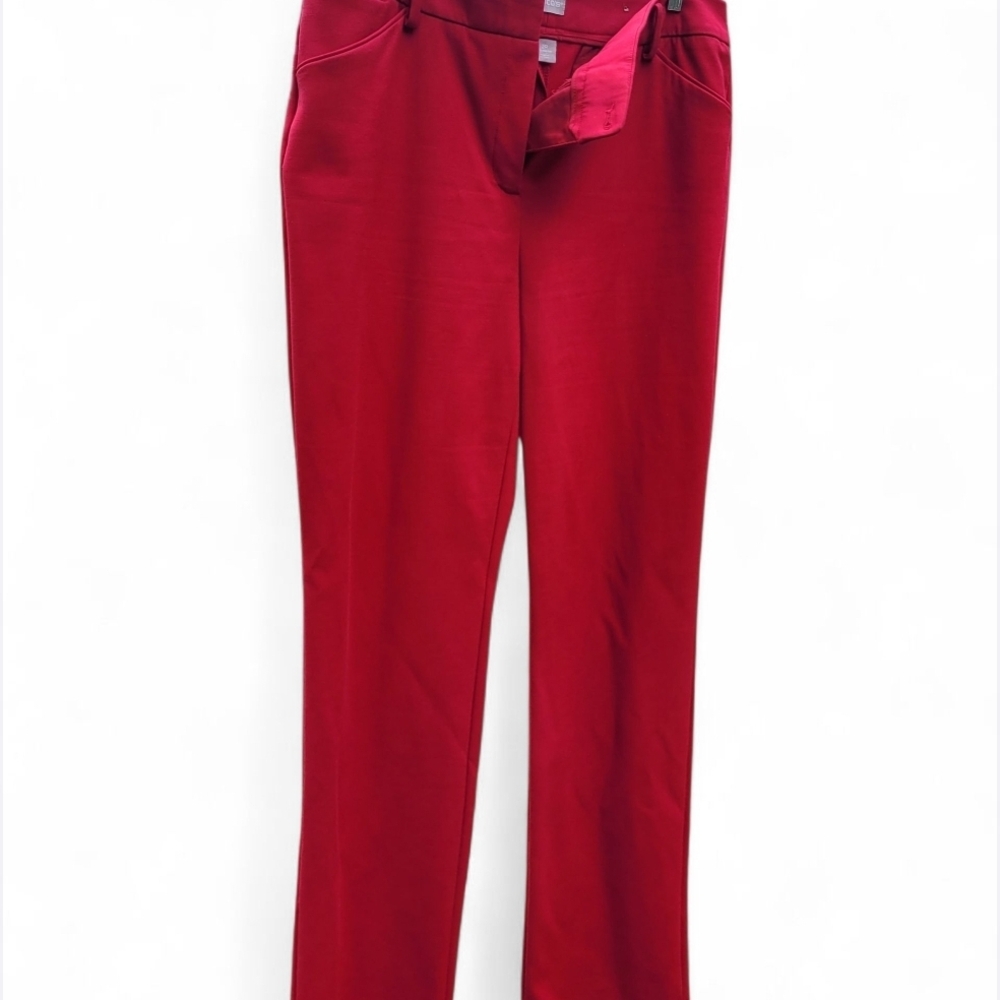 Chico's Bold Red Trousers
